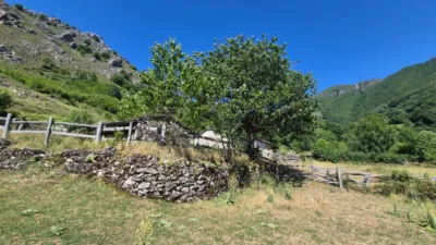 Finca rústica en venta en Calle Cuevas, El Pino (Moreda). Municipio de Aller de 19.500 €