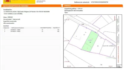 Terreno en venta en Oza - Més