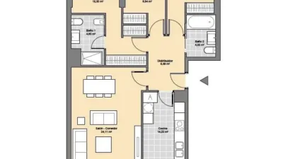 Apartment in La Plana photo 35