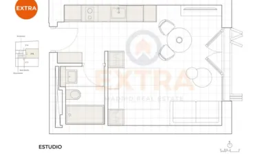 Studio for sale in Calle de la Huerta del Obispo photo 14