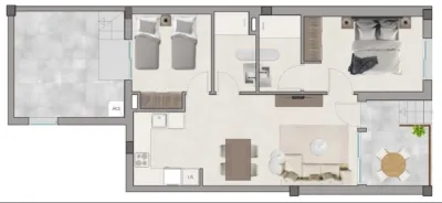 Apartment in the North Zone photo 8