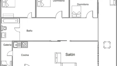 Apartment on Calle Alcalde Manuel Catalan Ch photo 31