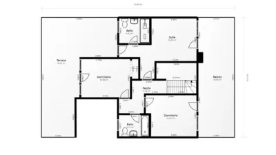 Chalet in Hazas de Cesto photo 38
