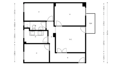 Flat in Canillejas photo 44