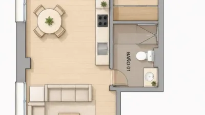 Piso – Petrer, les Vinyes - Vista 2