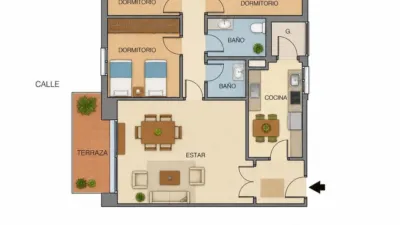 Flat in Mas del Rosari photo 17