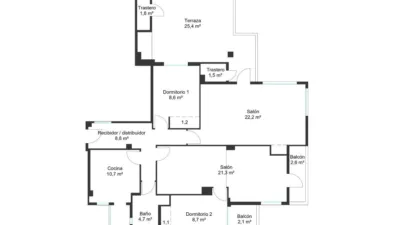 Penthouse on Carrer de Cotlliure photo 4