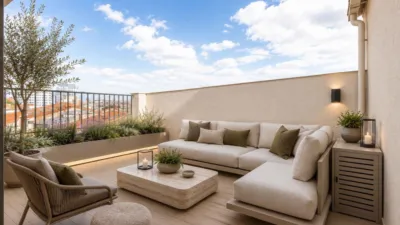 Duplex Penthouse on Carrer de la Font Nova photo 14