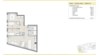 Apartment at Carrer d'Osca, 31 photo 2