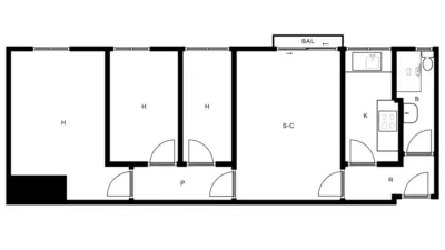 Flat in Canillejas photo 29