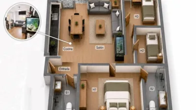 Apartment in Vicente Savall photo 49