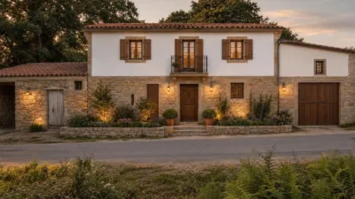 Rustic house in O Piñeiro (Celtigos) photo 29