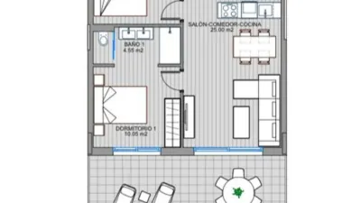 Apartment on Calle María Rosa Gálvez photo 40