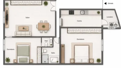 Apartment in Albolote photo 27