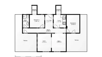 Penthouse on Carrer de Travau photo 29