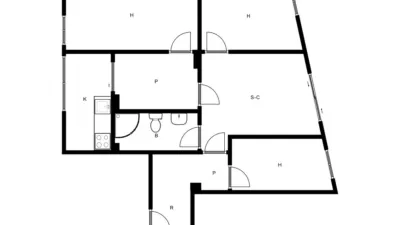 Apartment in Centre photo 25