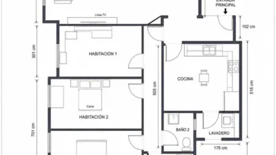 Apartment in Plaza de Rafael Alberti photo 24