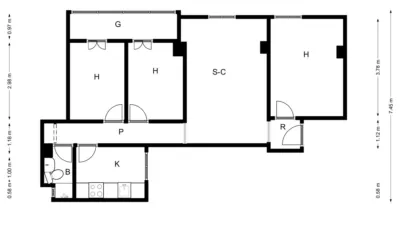 Apartment in Tormos photo 37