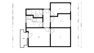 Apartment in Simancas photo 28