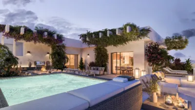 Penthouse on Casares Golf Garden Street photo 21