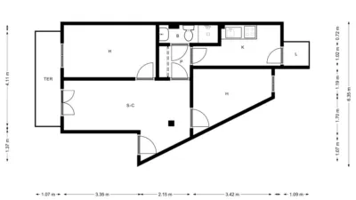 Apartment in Moscardó photo 21