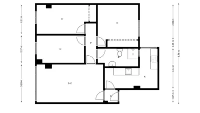 Apartment in Centre photo 33