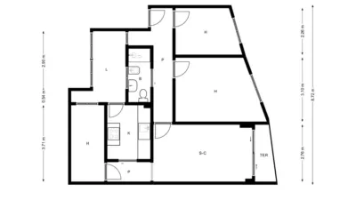 Flat in Centre Port photo 39