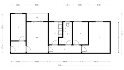 Apartment in Valderas-Los Castillos-Parque Lisboa photo 44