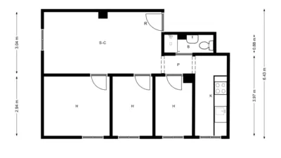 Flat in Pla del Bon Repòs photo 34