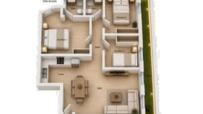 Penthouse on Ribera del Genil Street photo 43