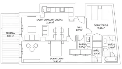 Apartment on Fuencarral Street photo 23