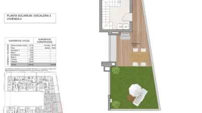 Top-floor apartment in Eroski photo 5