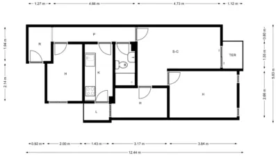 Flat in Canovelles photo 37