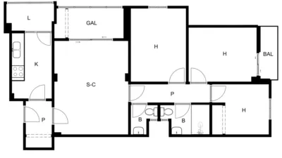 Apartment in Urban Core photo 37