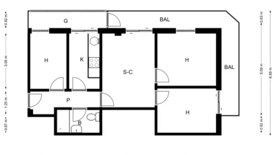 Apartment in Zofío photo 39