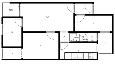 Flat in Centre-Can Mariner photo 31