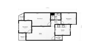 Flat in Raval-Santa Rosa-Safaretjos photo 38