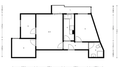 Apartment in Centre photo 36