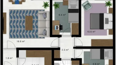 Apartment in Urbanización Nueva Bellavista photo 2