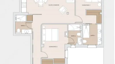Apartment on Calle del General Pardiñas photo 2