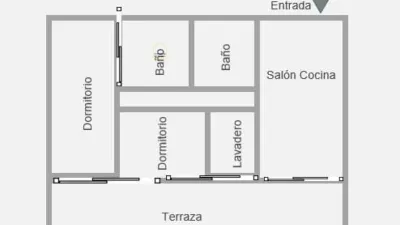 Apartment in Alameda Cervantes - El Gato photo 19