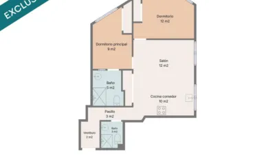 Piso – Arteixo, Suso, Valcovo - Vista 2