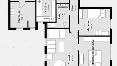 Piso en alquiler en Prosperidad - Imagen 38