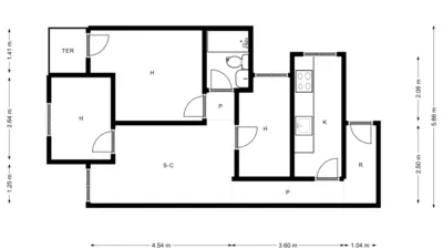 Flat in Centre-Can Mariner photo 5