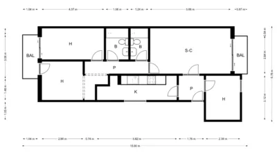 Apartment in Les Roquetes photo 3