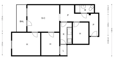 Apartment in Centre-Can Mariner photo 2