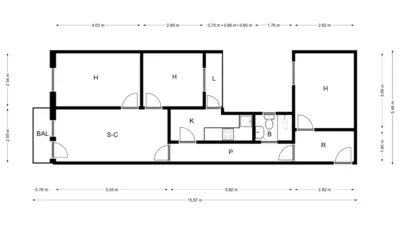 Flat in Centre-Can Mariner photo 5