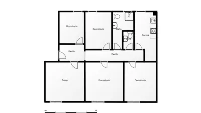 Piso en alquiler en Embajadores-Lavapiés, Embajadores-Lavapiés (Distrito Centro. Madrid Capital) de 1.855 €<span>/mes</span>