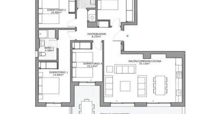 Penthouse on Calle Flamino photo 14