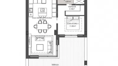 Apartment on Autovía del Mediterráneo photo 6